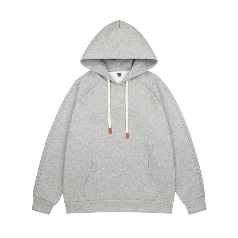saferido Spring Autumn Hooded Sweatshirts Men Solid Hoodies Pullover Mens Harajuku Streetwear Fashion Casual Tops Hip Hop Sweatshirt Man