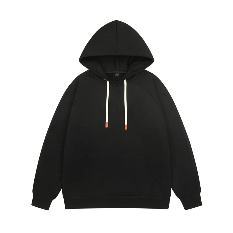 saferido Spring Autumn Hooded Sweatshirts Men Solid Hoodies Pullover Mens Harajuku Streetwear Fashion Casual Tops Hip Hop Sweatshirt Man