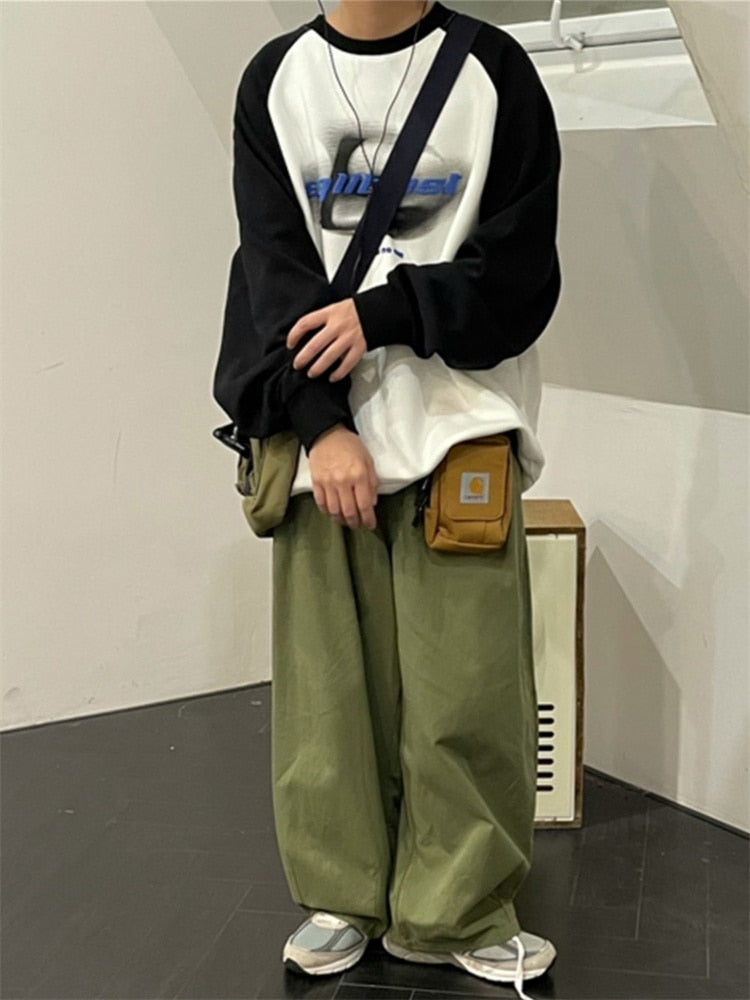 90s Vintage Hoodie Women Hip Hop Streetwear Oversized Sweatshirts Boyfriend Style Harajuku Retro Long Sleeve Pullover