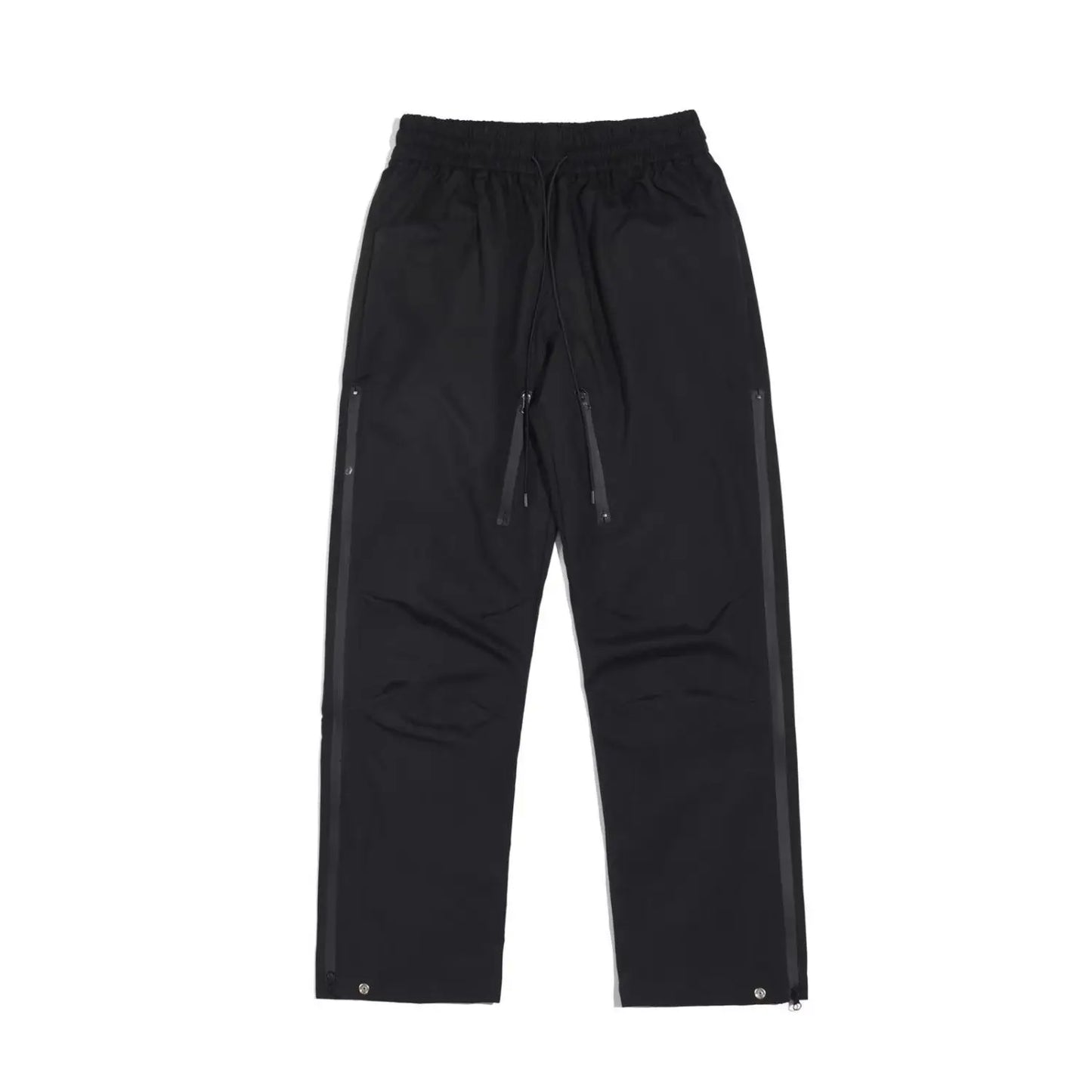 saferido High Street Korean Style Loose Open Casual Pants Men's Zipper Casual Straight Tube Waterproof Charge Pants