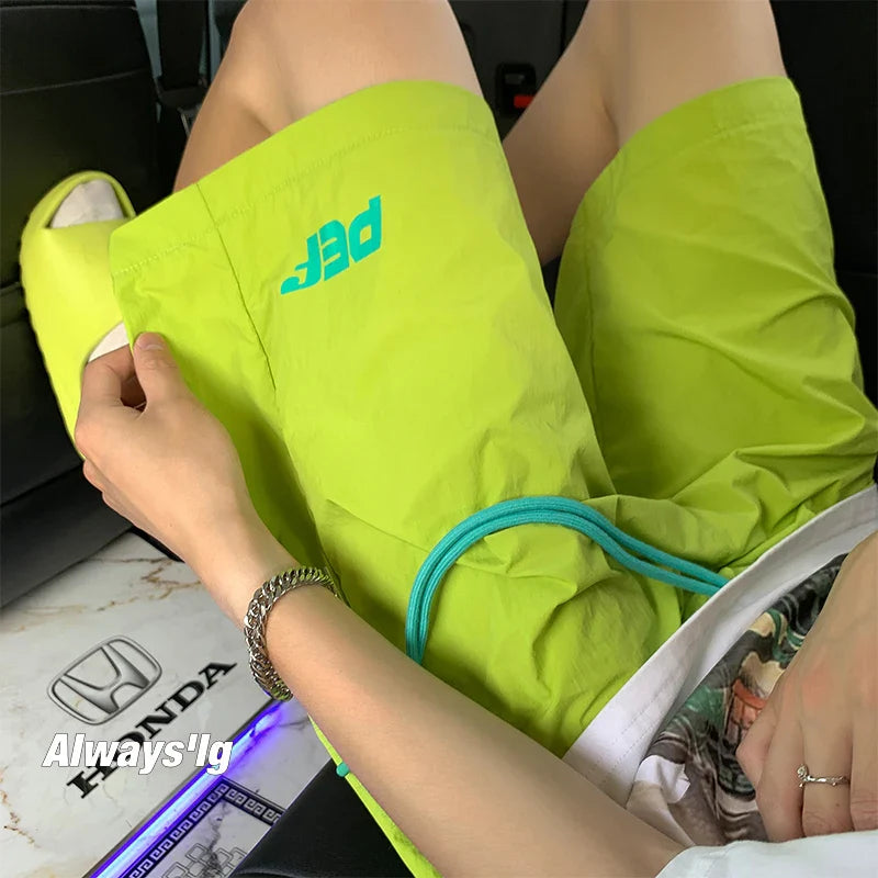 saferido Summer Quick Dry Men's Pants Summer Men Short Bermuda Masculina Mesh Oversized Board Shorts Male Brand Sweatpant