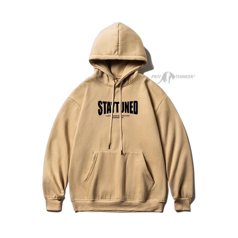 Autumn Letter Men's Hoodies Loose Fashion Brand Hooded Sweatshirts New Harajuku Couple Clothing Male Pullovers