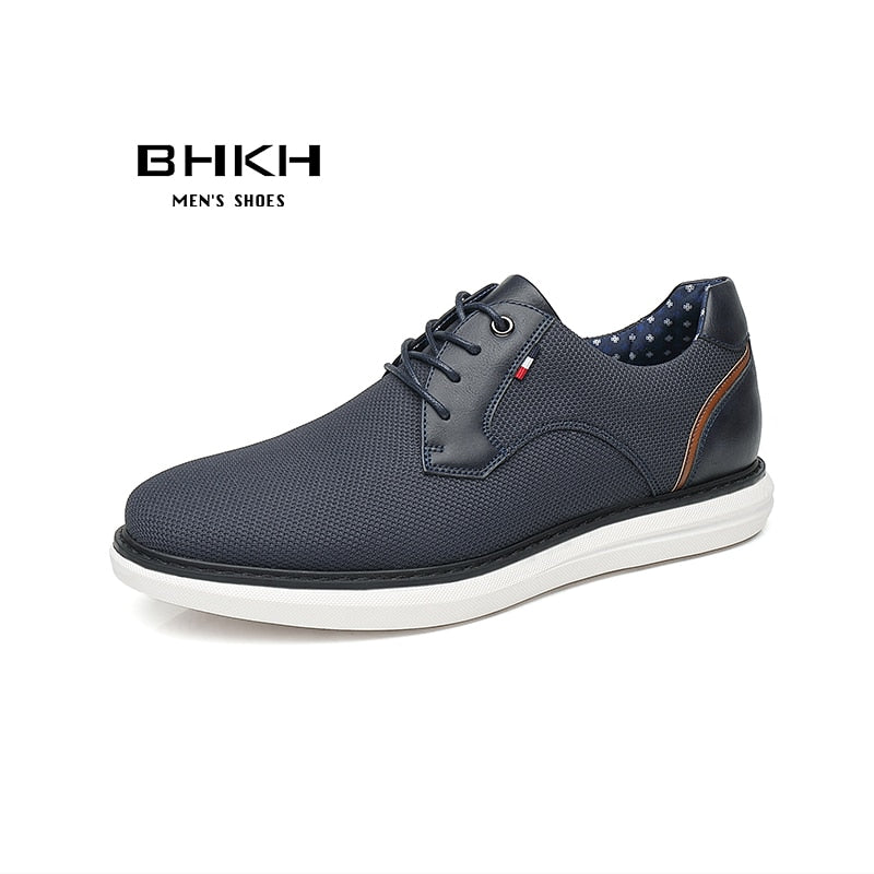 saferido Spring/Summer New Men Shoes Comfy Luxury Brand Men Casual Shoes Lace Up Business Style Dress Shoes Men Shoes