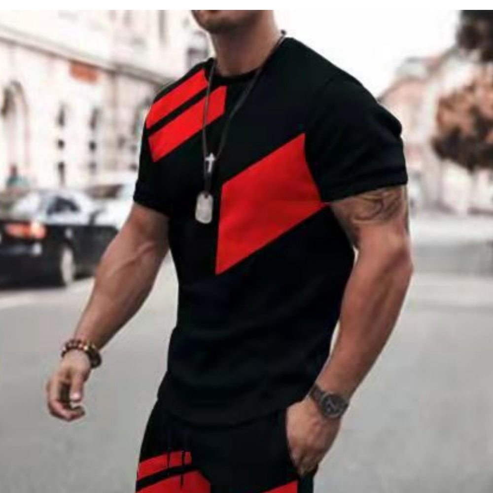 Men's T-shirt Checked Printed Loose Oversized Men' Top Holiday Casual Clothing Daily Short Sleeve T-shirt Fitness Sweatshirt Y2k