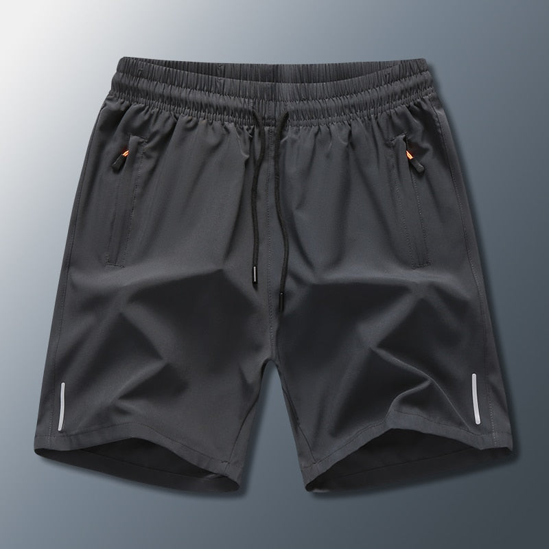 Men's Sports Casual Shorts Spring and Summer New Ice Silk Quick Dry Loose Basketball Pants Personality Fashion Beach Pants