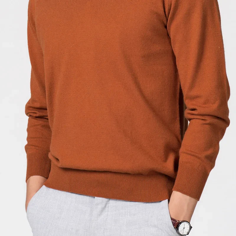 Men's Sweaters V-neck Pullovers Cashmere Knitting Hot Sale Spring Women Sweaters Wool Knitwear High Quality Jumpers Clothes
