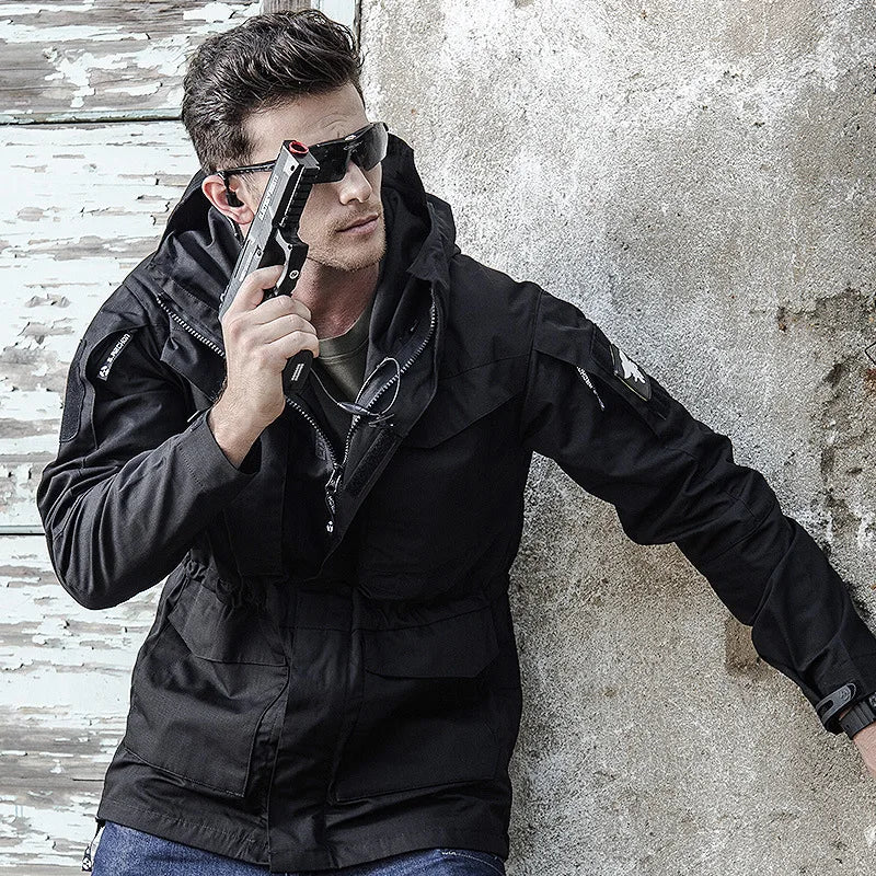 New M65 Army Clothes Casual Tactical Windbreaker Trench Men Waterproof Flight Pilot Coat Hoodie Man Military Field Jacket