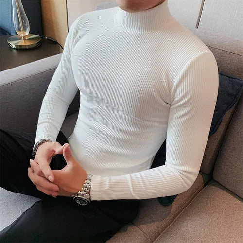saferido British Style Brand Clothing Men High Quality Long Sleeve T-Shirts/Men's Autumn Winter Keep Warm Leisure T-shirt Plus Size S-4XL