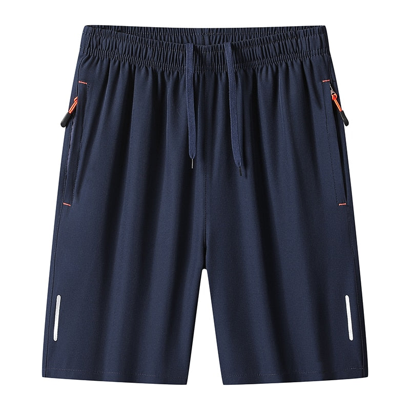 Men's Sports Casual Shorts Spring and Summer New Ice Silk Quick Dry Loose Basketball Pants Personality Fashion Beach Pants