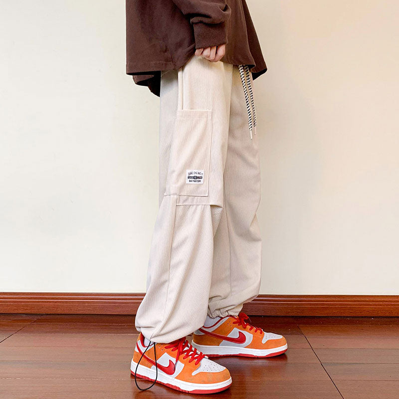 Ye Fashion Men Trousers Jogging Military Cargo Pants Streetwear Harem Men Pants Men Hiphop Casual Trousers Men 5XL