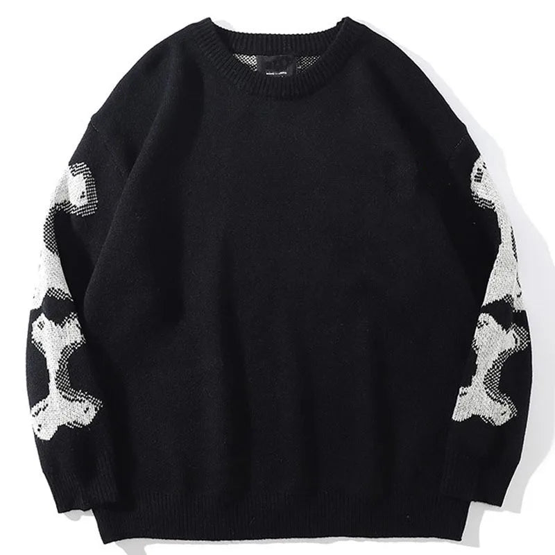 Autumn Sweater Men's Fashion Trend Top High-Quality Design Embroidery Hot Brand Sweater Male