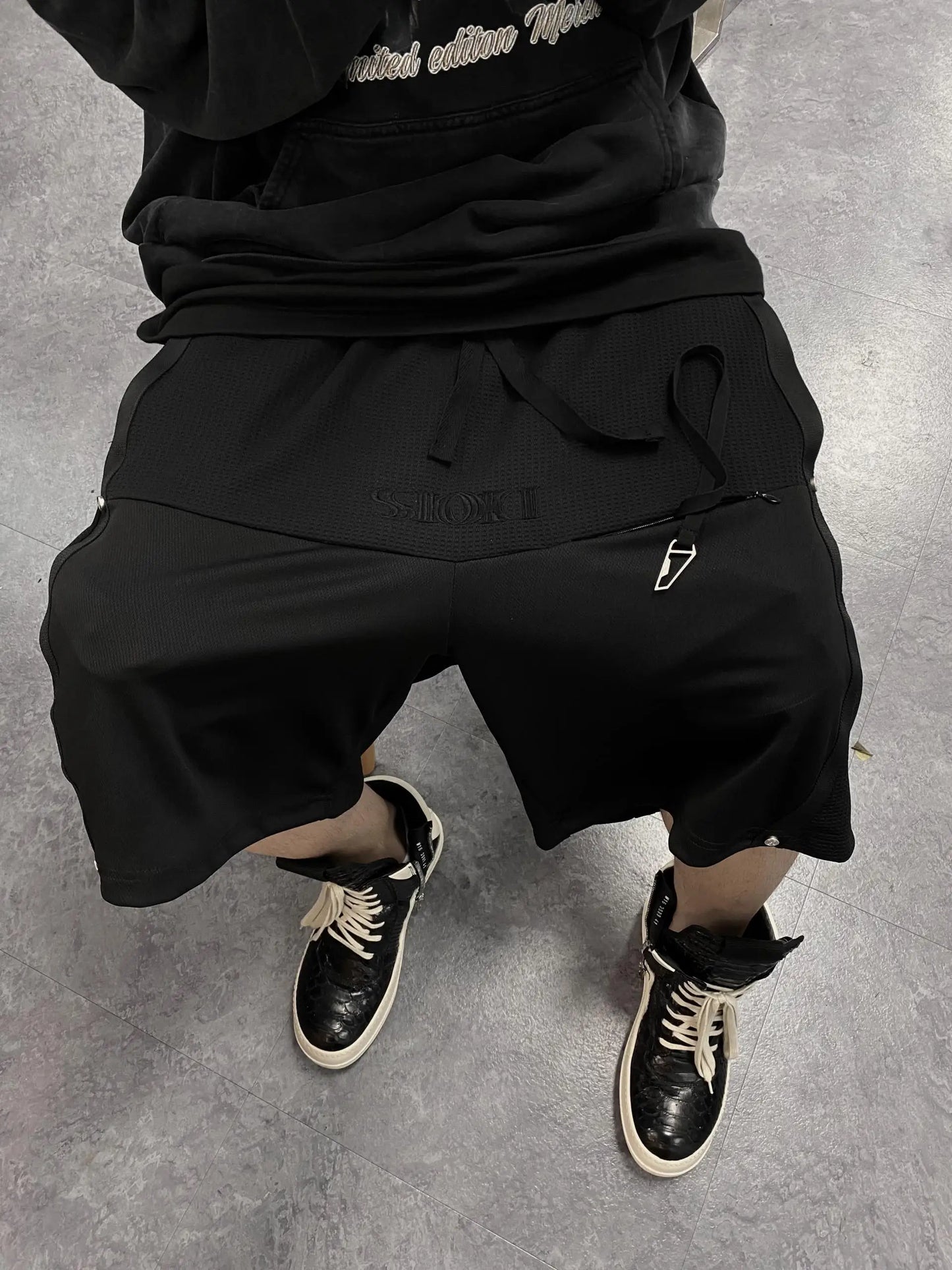 saferido Shorts For Man Vibe Niche High Street American Multi-Pocket Five-Point Summer Trendy Breathable Basketball Pants 2024 New