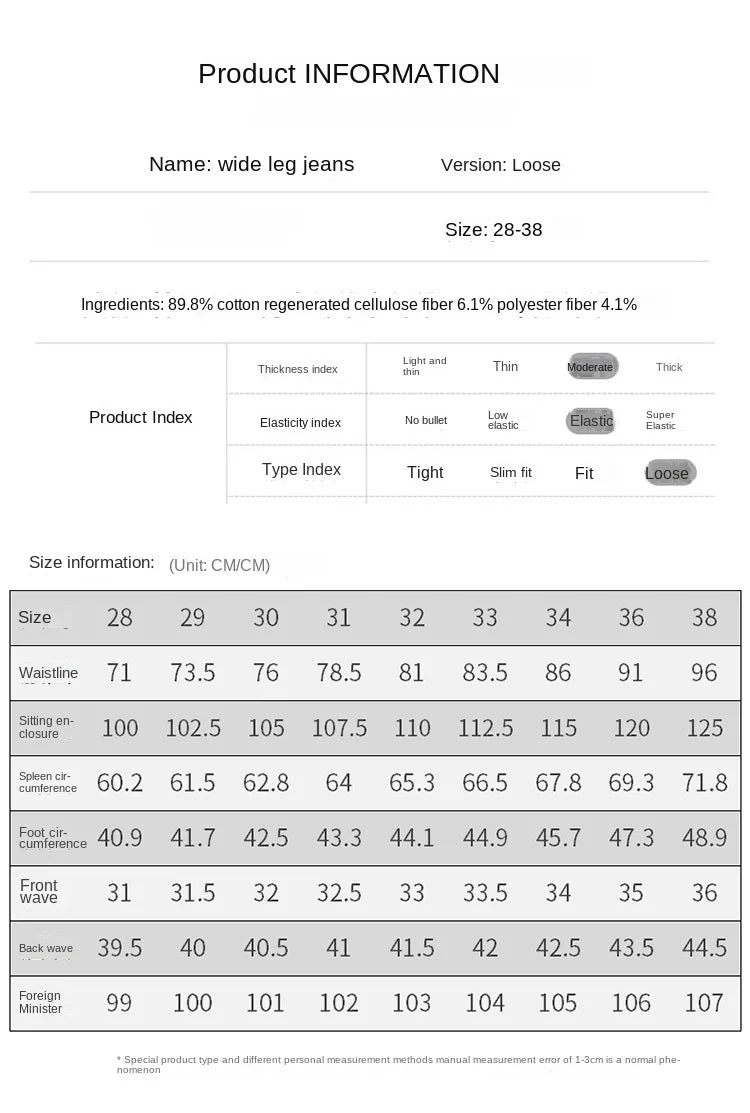 saferido Men's Clothing Y2k Baggy Jeans Spring/Summer New Man Pants American Trendy Hole Loose Leisure Straight Leg Wide Jeans for Men