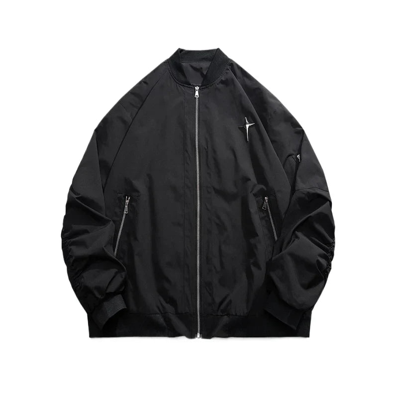 saferido Men's Clothing Korean Popular Clothes Spring Jackets Japanese Vintage Clothing Outerwear Style Coats