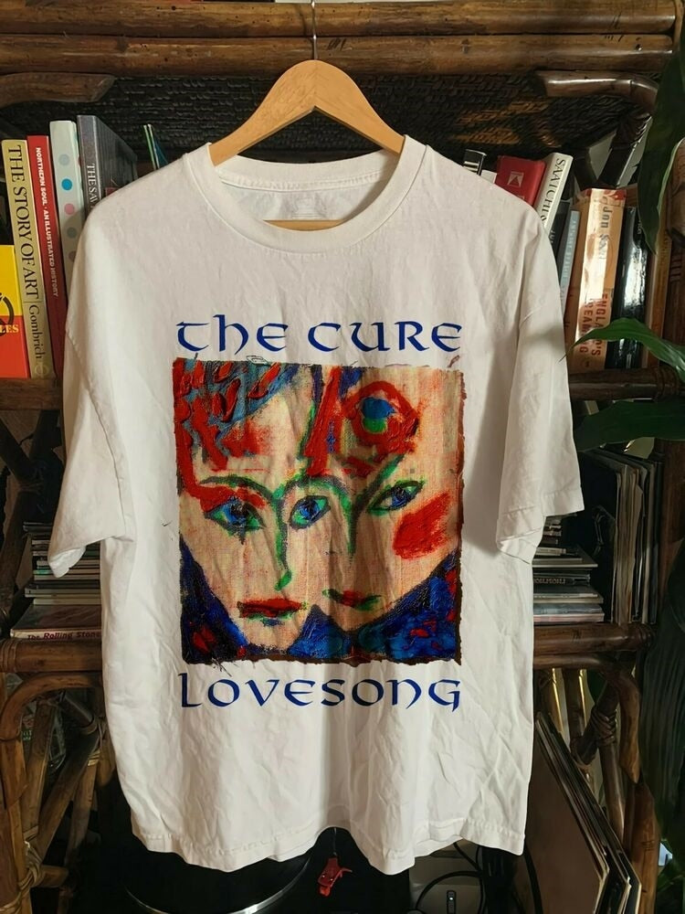 Vintage The Cure Disintegration Rock T Shirt Men Women Short Sleeve Oversized T-Shirt Summer Fashion Graphic Print Streetwear