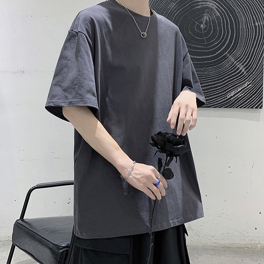 100% Cotton T-shirts Men Summer Solid T shirts Women's Basic T-shirts Short Sleeve Classic Tees Female Casual Tops