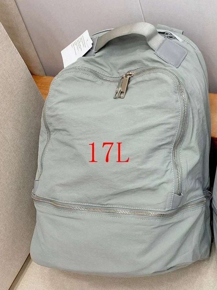 Lemon Unisex City Adventurer Yoga Backpack Bag Casual waterproof Sports Fitness Bag Multifunctional Large Capacity Backpack