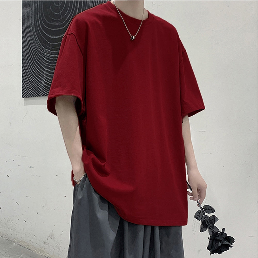 100% Cotton T-shirts Men Summer Solid T shirts Women's Basic T-shirts Short Sleeve Classic Tees Female Casual Tops