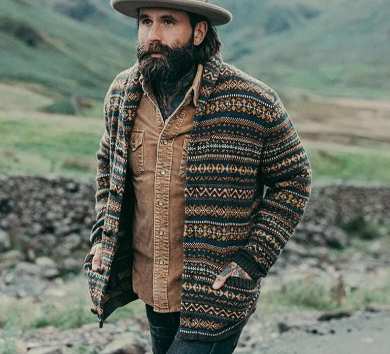 Arrival Top Fashion Turn-down Collar Regular Cotton Cardigan Male Casual Single Breasted Button Sweater Men