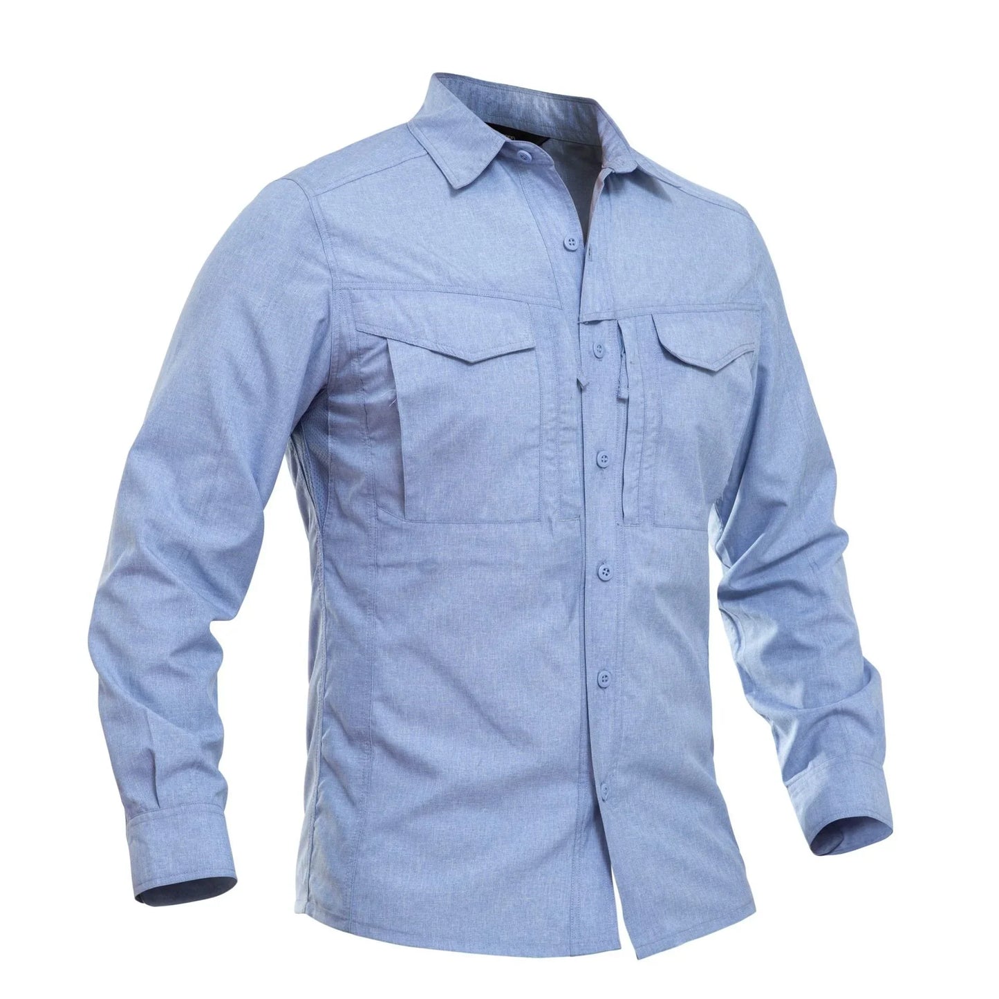 saferido Outdoor Hiking Tactical Shirt Quick Dry Skin Clothes Spring Summer Breathable Military Shirt Lapel Casual Business Shirts Tops