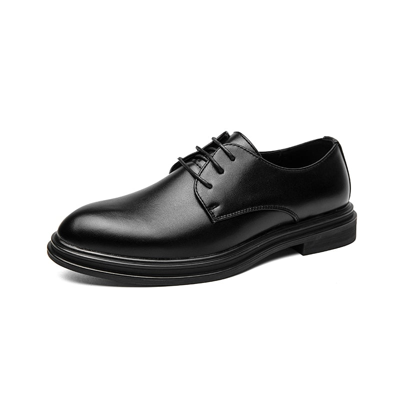 Italian Dress Shoes Leather Fashion for Men Pointed FormalShoes Men Formal Office Spring Party Luxury Mirror Oxford Shoes