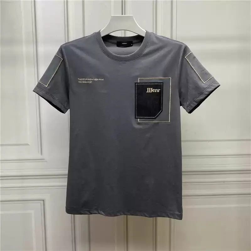 Men's T-shirt Streetwear Man Tee Shirts Top Clothes Aesthetic Heather Polyester Cool Goth Grunge Casual Funny Original Music Xl