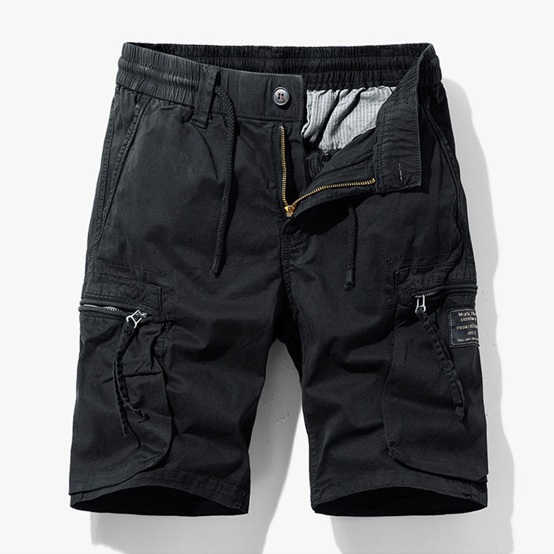 Men Summer Brand New Casual Vintage Classic Pockets Camouflage Cargo Shorts Men Outwear Fashion Twill Cotton Shorts Men
