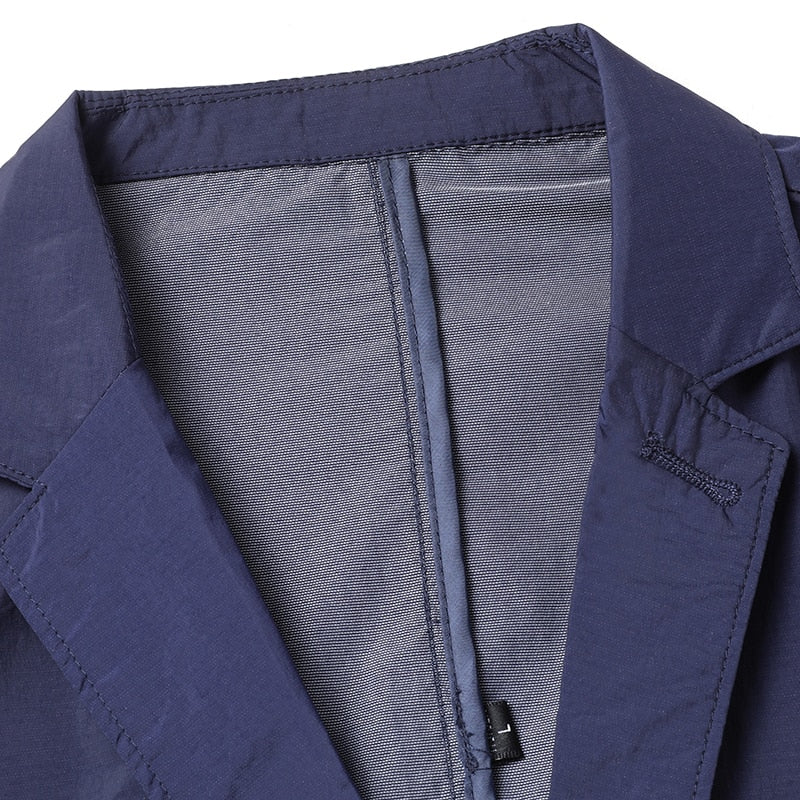 High Quality Blazer Men's British Style Elegant High-end Simple Business Fashion Leisure Work Shopping Gentleman Suit Jacket
