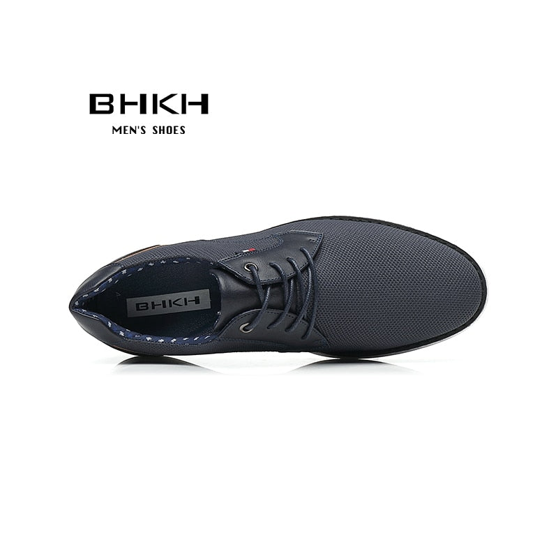 saferido Spring/Summer New Men Shoes Comfy Luxury Brand Men Casual Shoes Lace Up Business Style Dress Shoes Men Shoes