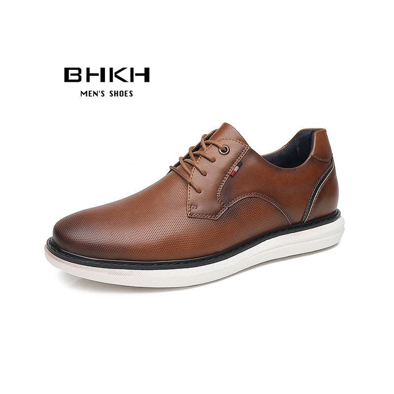 saferido Spring/Summer New Men Shoes Comfy Luxury Brand Men Casual Shoes Lace Up Business Style Dress Shoes Men Shoes