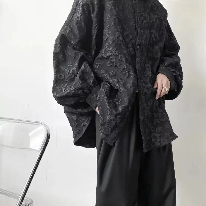 saferido Men Gentlemanly Mature Single Sleeve Renfined Pure Clean Tender Temperament Chic Proper Popular Students Japanese Style