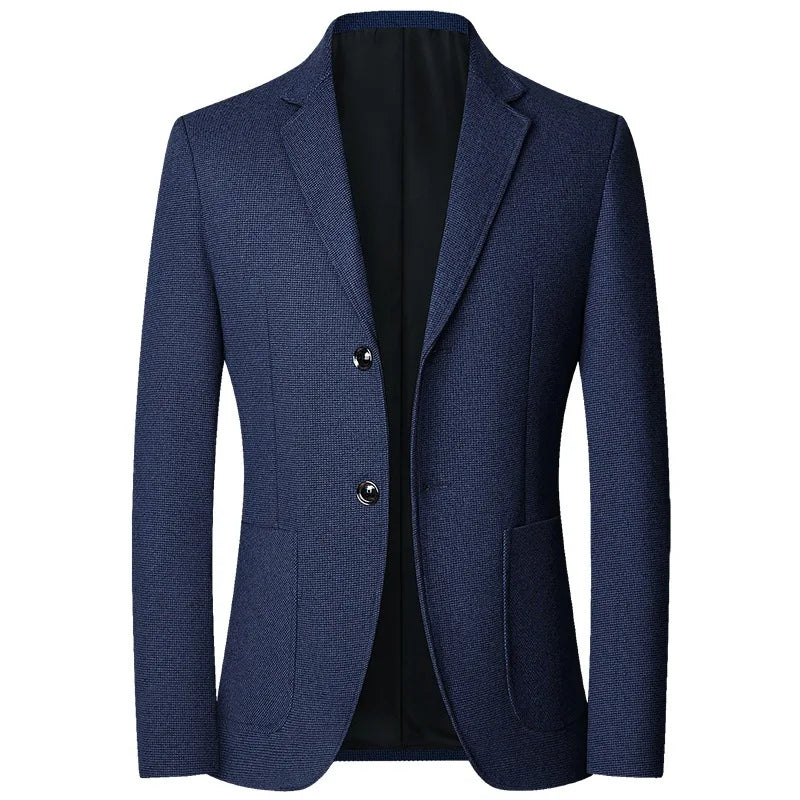 Autumn Men Blazers Suits Jackets Business Casual Suit Wool Coats High Quality Male Slim Fit Blazers Jackets Blazers Coats