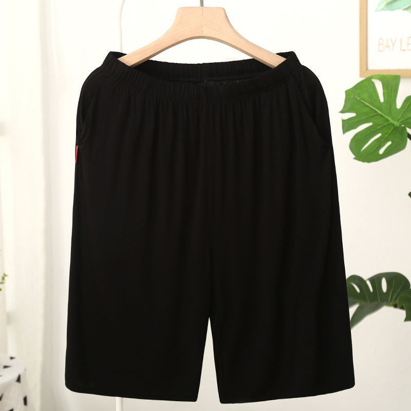 Homme Short Mens Jogging Casual Sweatpant Men size 6XL Breathable Home shorts Beach Solid Cotton Shorts Men Striped Panties
