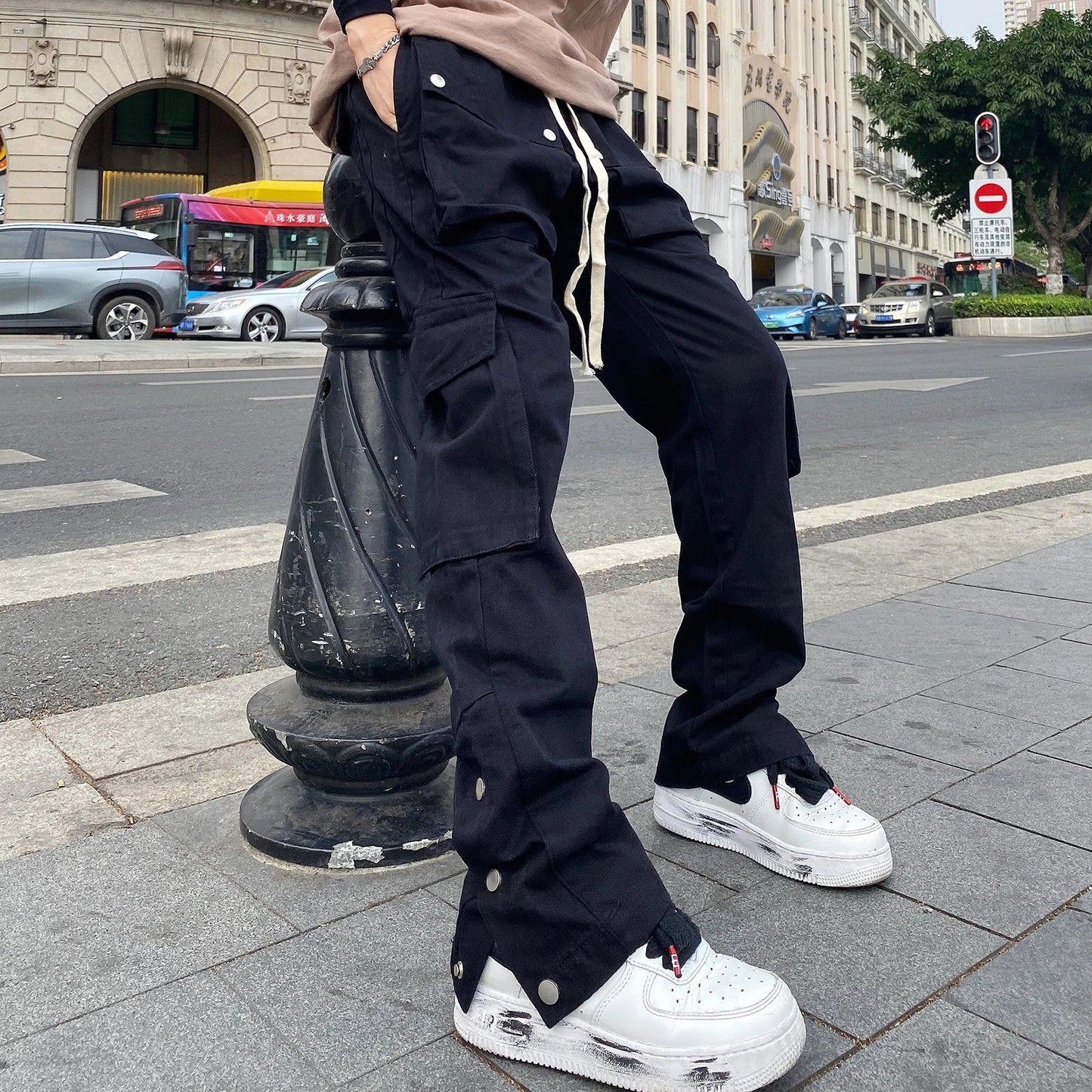 saferido Oversize Pants Cargo Y2k Sweatpants Male Men Trousers Man Casual Black Men's Hip Hop Trendyol Baggy Women's Fashion