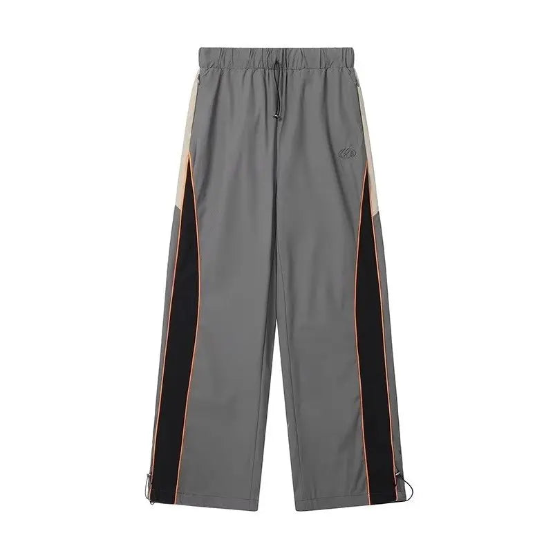 saferido Men'S Y2K Clothes Tracksuits Loose Wide Leg Cargo Jogging Track Pants Couple Korean Fashion Clothing Sweatpants Techwear Women