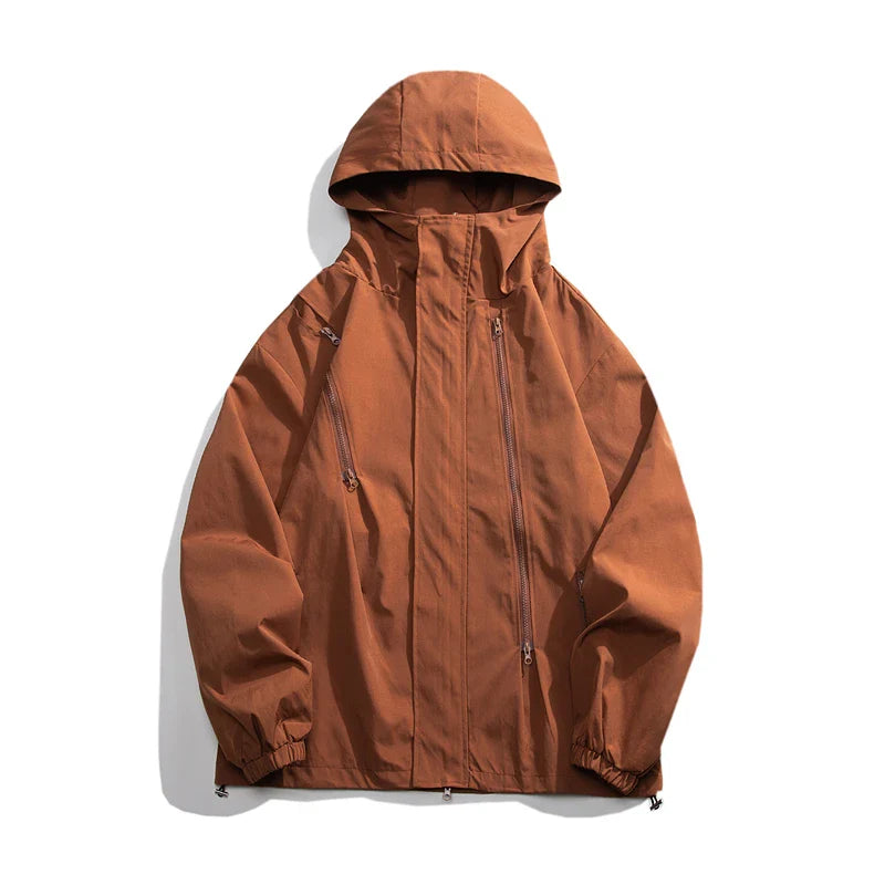 Streetwear Spring Casual Men's Jackets Hooded Harajuku Windbreaker Jacket For Woman