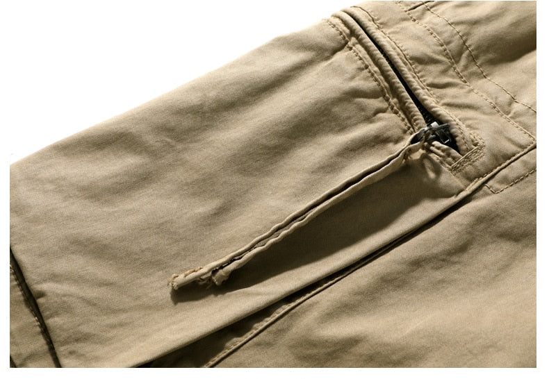 Men Summer Brand New Casual Vintage Classic Pockets Camouflage Cargo Shorts Men Outwear Fashion Twill Cotton Shorts Men