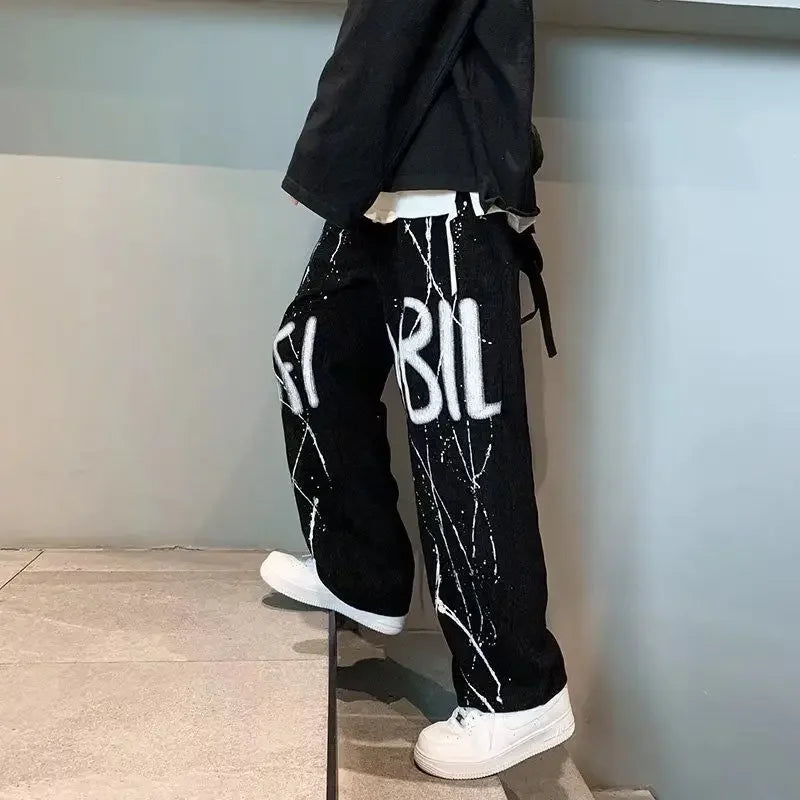 saferido Long Straight Stylish Trousers for Men Low Price Fashion 2024 Classic New In Y2k Korean Style Sale Streetwear Casual Pants Man
