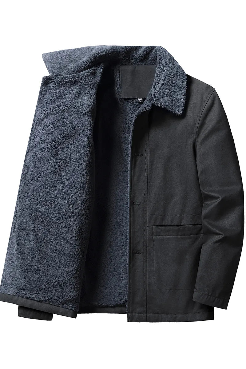Autumn Spring Men Jacket Casual Turn Down Collar Zipper Coats Mens Outerwear Fashion Zipper Bomber Jackets chaquetas hombre
