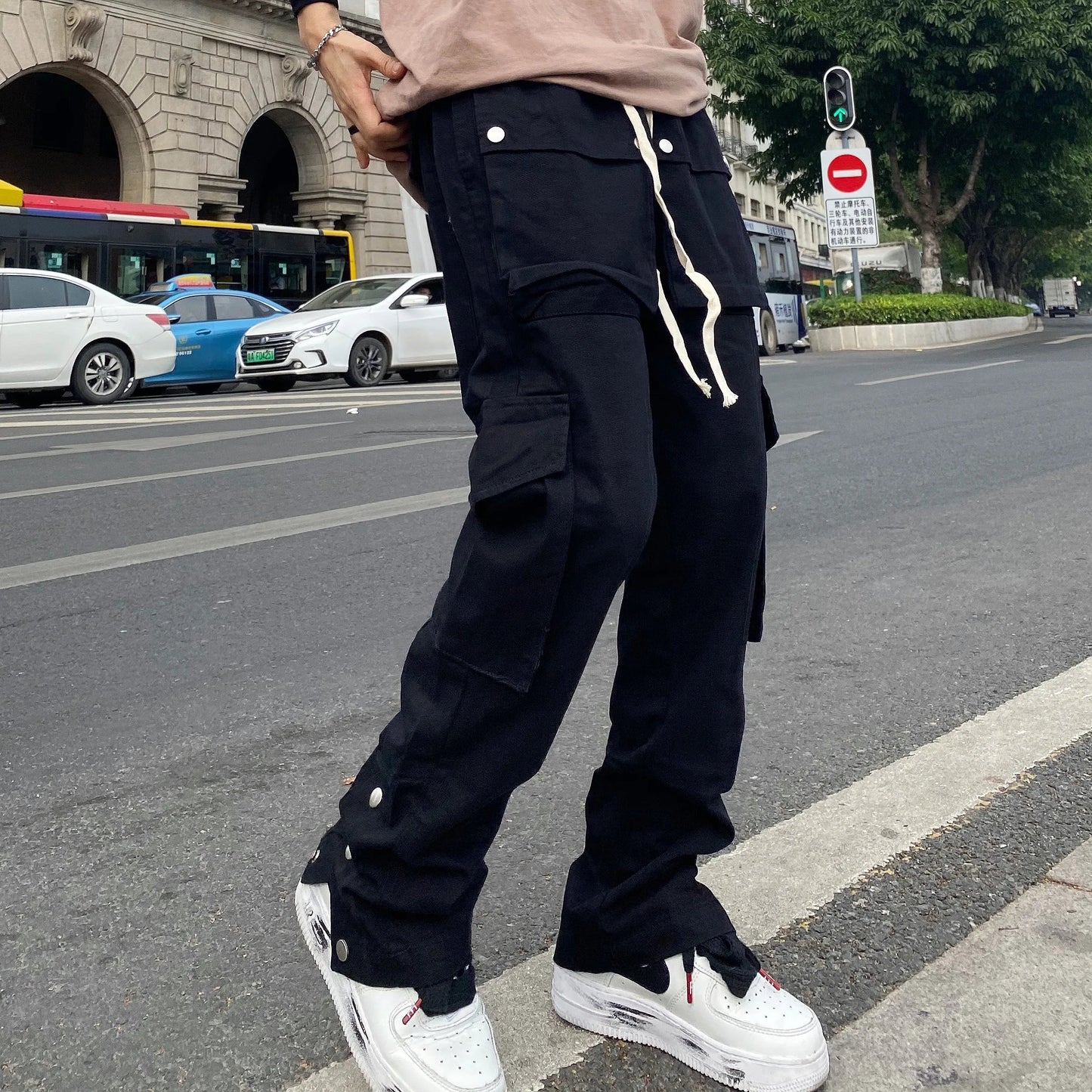 saferido Oversize Pants Cargo Y2k Sweatpants Male Men Trousers Man Casual Black Men's Hip Hop Trendyol Baggy Women's Fashion