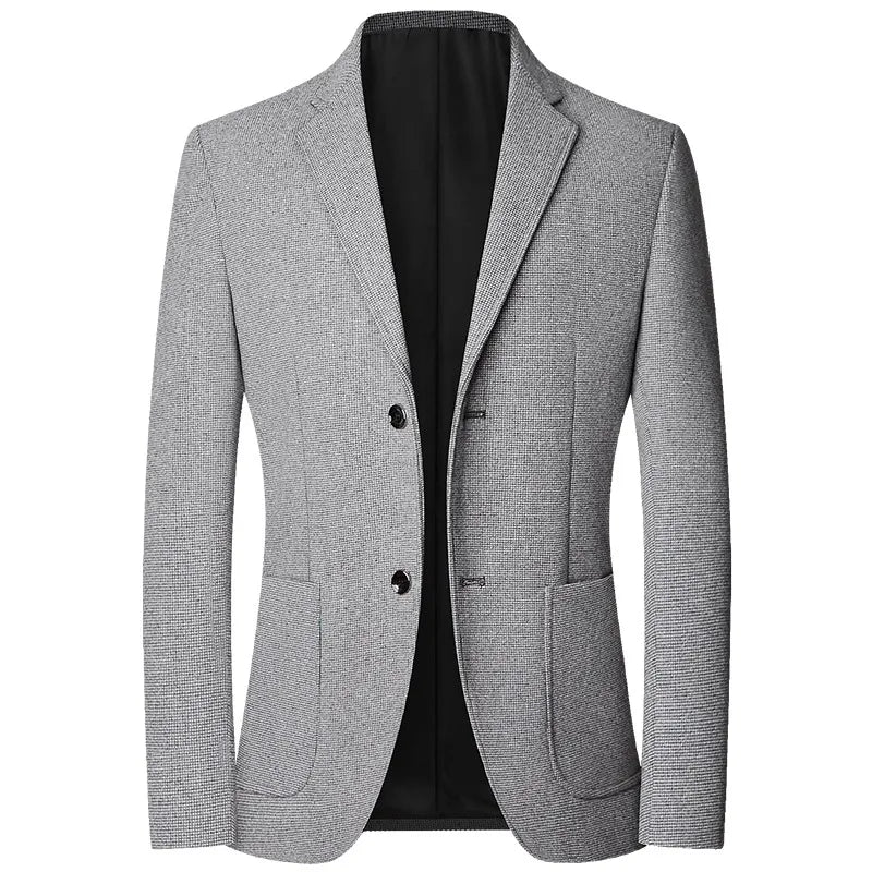 Autumn Men Blazers Suits Jackets Business Casual Suit Wool Coats High Quality Male Slim Fit Blazers Jackets Blazers Coats