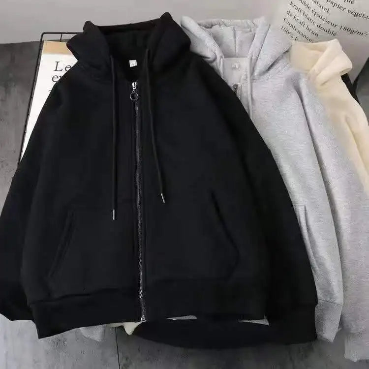 Y2K Fashion Wear Lambswool Coat Both Sides Men Street Fashion Gothic Loose Casual Cotton Coat Down Cotton-padded Jacket Clothes