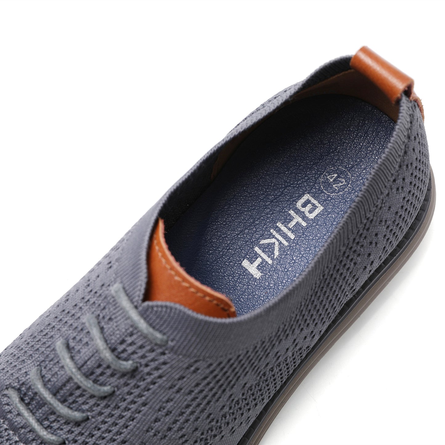 saferido Breathable Knitted Mesh Casual Shoes Lightweight Smart Casual Shoes Office Work Footwear Men Shoes