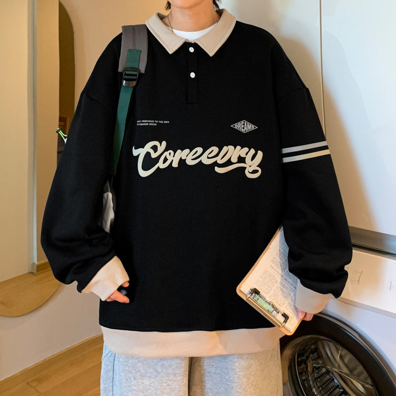 Men Vintage Harajuku Kawaii Hoodies Mens Streetwear Causal Japanese Sweatshirts Male Women Korean Fashion Print Hoodie