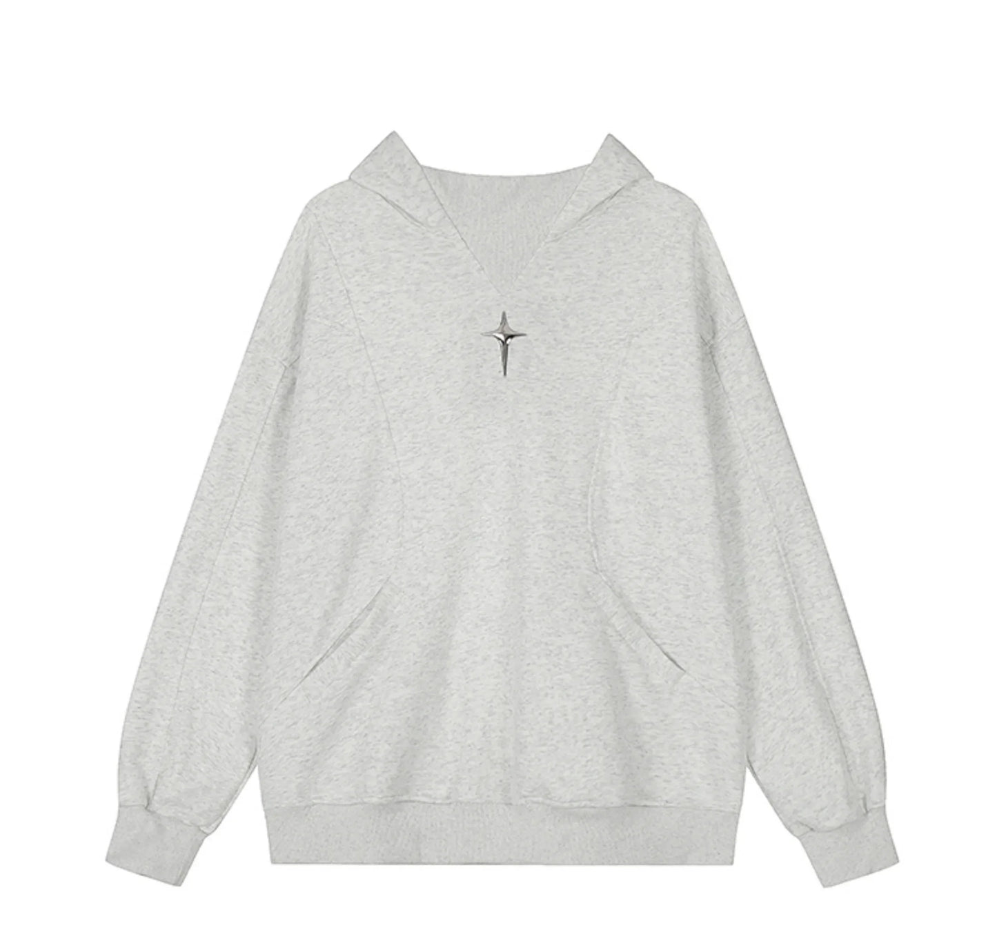 saferido American Street Retro Hooded Sweater for Men and Women Autumn New Design Sense Couple Loose Versatile Coat