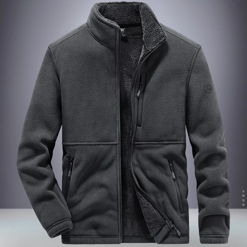 New Mens Warehouse Jackets Men's Winter Warm Coats Fleece Thick Hooded Casual Cotton Coats Sportswear Plus Size Sweatshirts