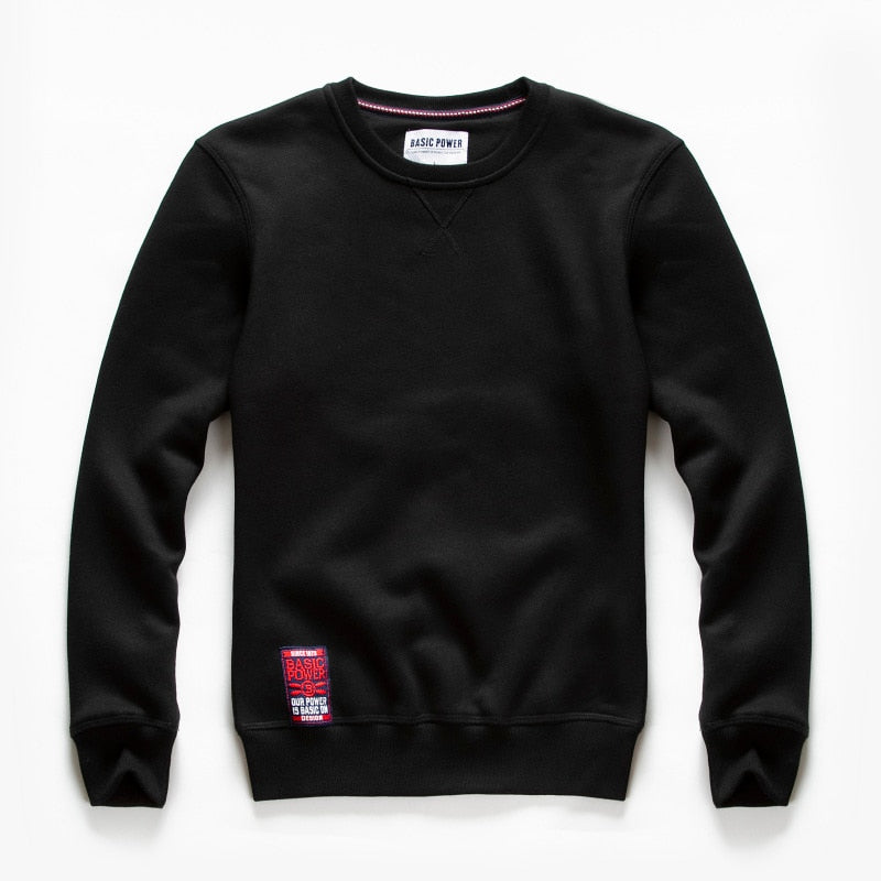 New Pullover for Men Clothes Goth Manga O-neck Casual Letter Print Tracksuit Tops Winter Sport Sweatshirt Sweater Velvet