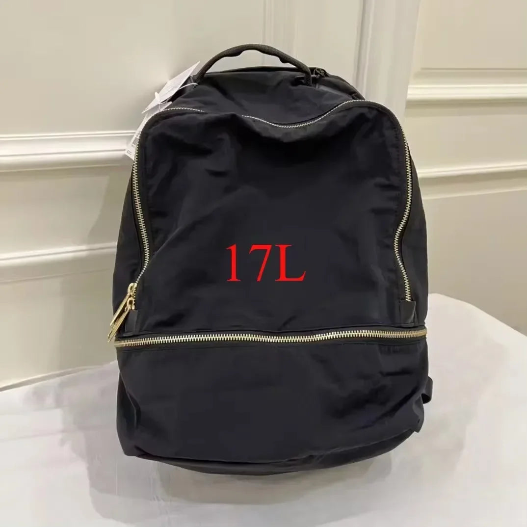 Lemon Unisex City Adventurer Yoga Backpack Bag Casual waterproof Sports Fitness Bag Multifunctional Large Capacity Backpack
