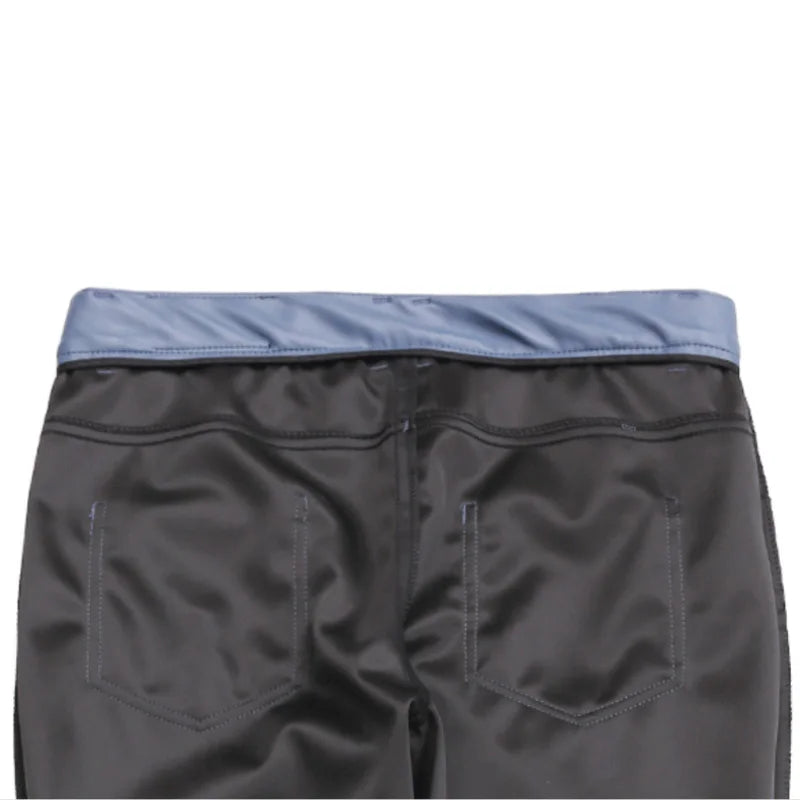 saferido Thin Leather Pants Men's Moto Pants Spring Summer Fashion Color Elastic Slim Fit PU Trousers Windproof Waterproof Man Bottoms