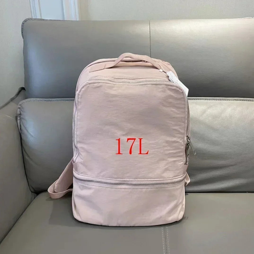 Lemon Unisex City Adventurer Yoga Backpack Bag Casual waterproof Sports Fitness Bag Multifunctional Large Capacity Backpack